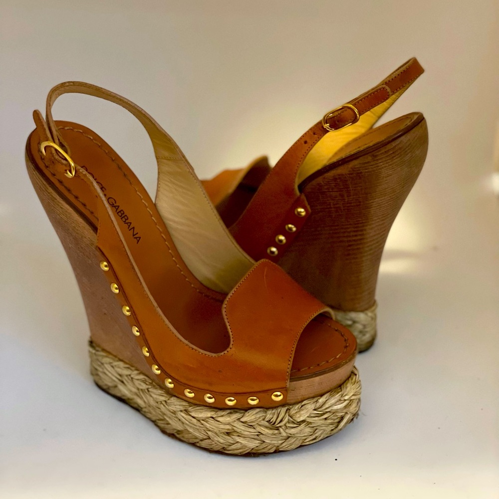 Dolce & Gabbana Platform Wedges - Picture 5 of 6
